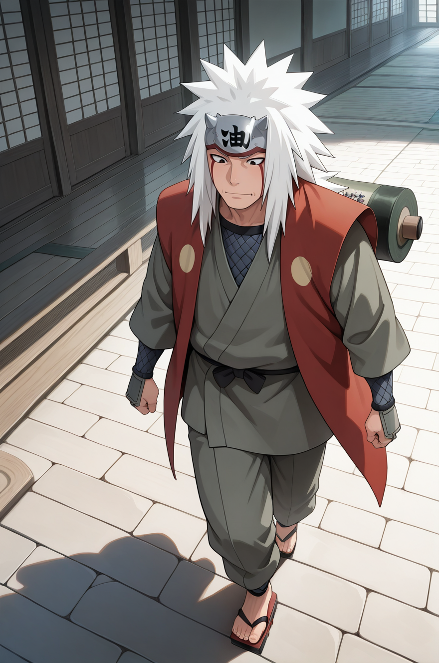 01526-2392002743-masterpiece,best quality,amazing quality,very aesthetic,absurdres,_jiraiya, 1boy, male focus, (scroll_1.2) walking,_ _lora_Jirai.png